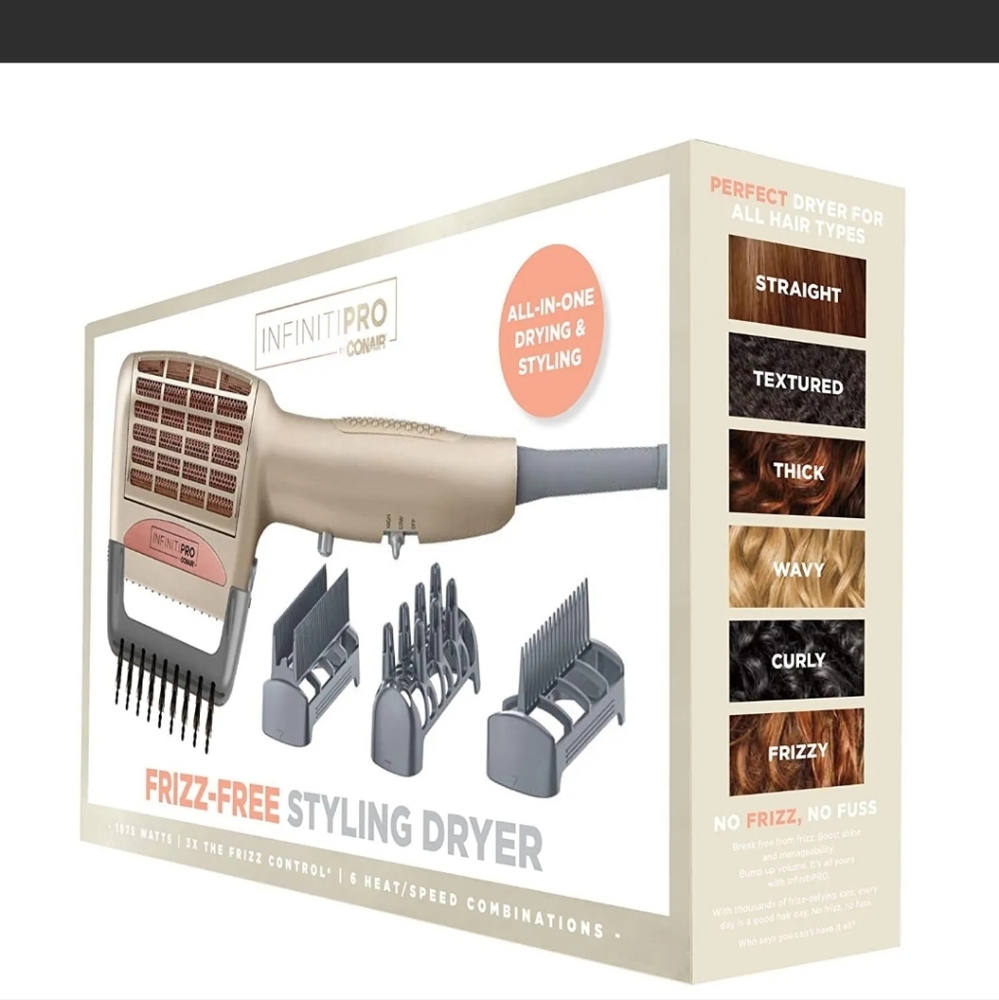 Conair 3 in 1 ionic Dryer new in box